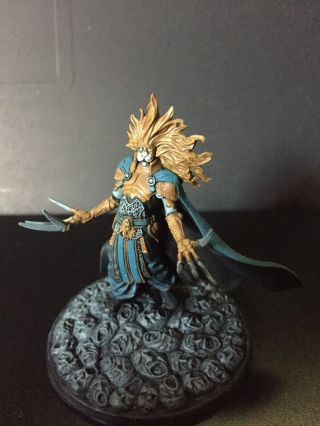 Kingdom Death Monster Lion Knight Miniature Assembled And Painted