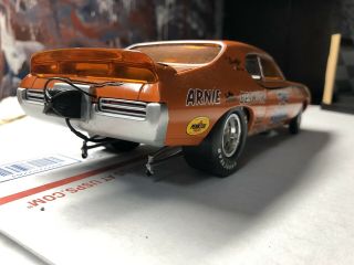 1969 Pontiac Gto Judge Funny Car Arnie Beswick 1:18 Ertl American Muscle