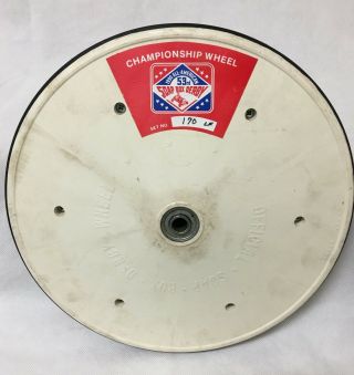 Set of 4 Official Soap Box Derby Wheels 1990 All American 53rd Soap Box Derby 2