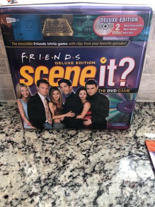 Friends Scene It Deluxe Edition Board Game In Tin Box
