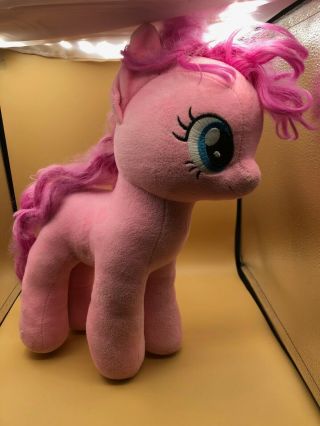 Mlp My Little Pony Pinkie Pie Plush Soft Stuffed Toy Doll Ty Horse 2014 Hasbro