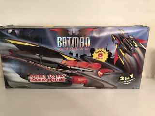 Hasbro 1999 Batman Beyond Animated Series Street To Sky Batmobile Dc Warner