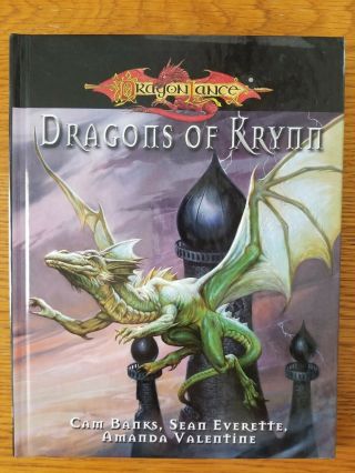 Dragonlance Dragons Of Krynn Hc D20 Dungeons & Dragons 3rd Edition