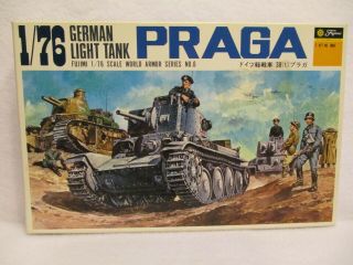 Fujimi Praga German Light Tank 1/76 Scale World Armor Series Wa6