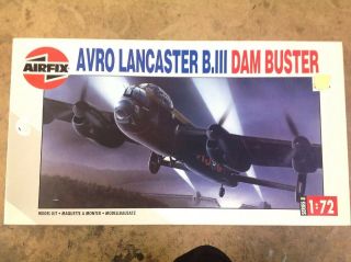 Khs - 1/72 Airfix Model Kit 08004 Avro Lancaster B.  Iii Dam Buster