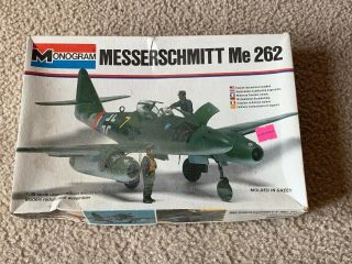 Monogram Messerschmitt Me 262 1/48 Scale Model Kit 5410 Bags