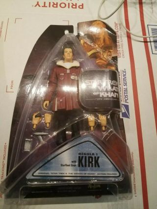 Dst Art Asylum Star Trek Wrath Of Khan Series 2 Regula Kirk Action Figure