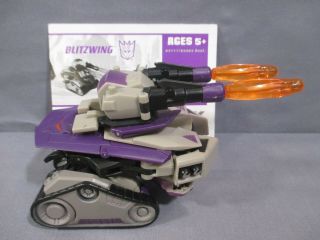 Transformers Animated Blitzwing Voyager Class 100 Complete 2008