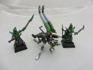 Warhammer Dark Elf Reaper Bolt Thrower Metal Oop Darkling Covens Well Painted