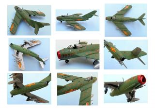 SHENYANG J - 5 Fresco,  Chinese Air Force 1957,  scale 1/48,  Hand - made plastic model 2