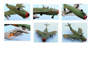 SHENYANG J - 5 Fresco,  Chinese Air Force 1957,  scale 1/48,  Hand - made plastic model 3