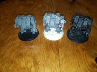 Assault On Black Reach Dreadnought X3 Plastic Space Marines Army 40k