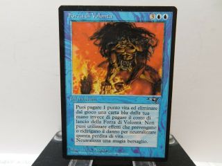 Italian 1x Force Of Will - (nr -) Magic The Gathering Alliances - More Listed