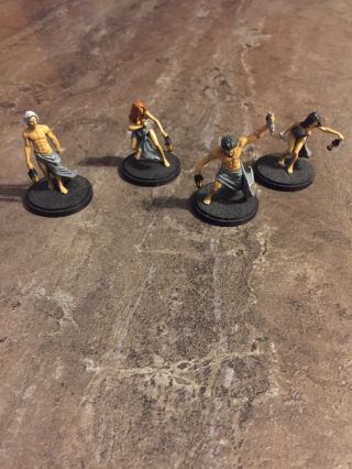 Kingdom Death Monster Starting Survivors Assembled And Painted