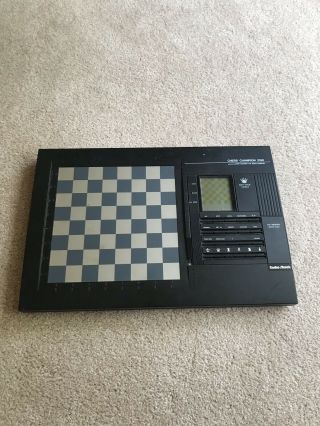 Radio Shack Chess Champion 2150 Electronic Game Toy Gary Kasparo