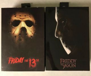 Friday The 13th & Freddy Vs.  Jason 7 Inch Action Figure Ultimate Series
