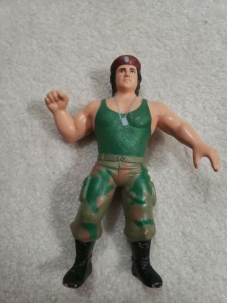 Wwe/wwf Ljn Wrestling Action Figure Corporal Kirchner 1986