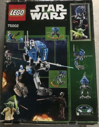 Lego Star Wars At - Rt (75002) (very Rare,  Discontinued)