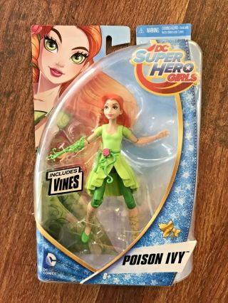 Dc Comics Hero Girls,  " Poison Ivy ",  6 Inch Action Figure Doll