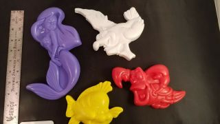 Disney Princess Little Mermaid Ariel And Others Sand Mold Beach Sand Toys -