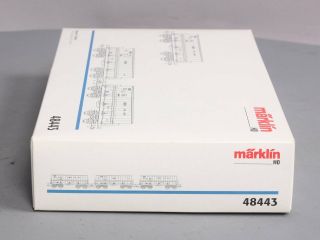 Marklin 48443 Usinor Freight Car Set EX/Box 5