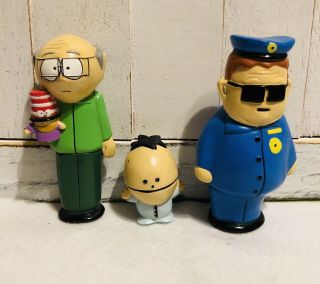 South Park 1998 1 3/4” Fun 4 All Vinyl Figure Comedy Central,  Baby Ike,  3 Items