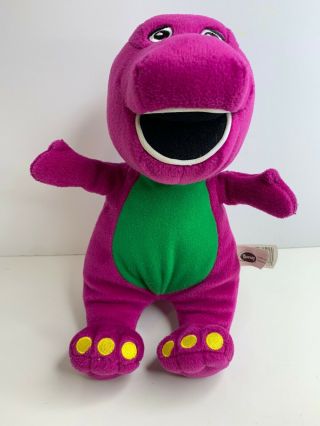 10 " Plush Barney The Purple Dinosaur Plush Doll Toy Tv Show Vintage 2008