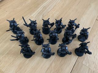 Grey Knights 14 Man Interceptor Squad With Falchions,  Warhammer 40k