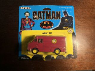 1989 Vintage Joker Van Collectible Toy Batman