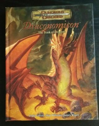 Draconomicon D&d Hardcover Dungeons And Dragons 3.  5