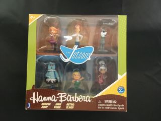The Jetsons Hanna - Barbera Collector Mini Action Figure 6 - Pack By Jazwares