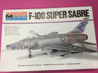 Monogram F - 100 Sabre 1/48 Kit 5416