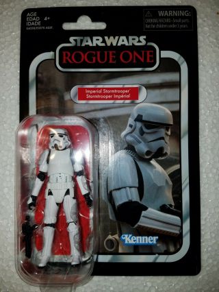 Star Wars Vintage: Wave 5: Imperial Stormtrooper (rogue One) - Vc140