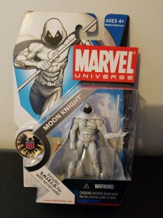 Marvel Universe Moon Knight 3.  75 " 027 Hasbro With Shield