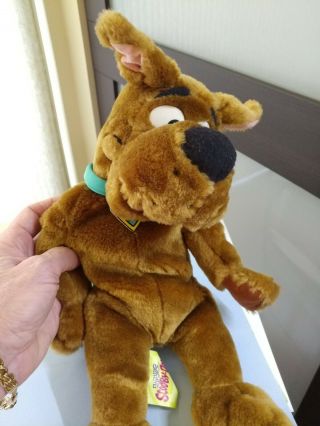 Vintage Scooby Doo 14 " Plush Floppy 2000 Cartoon Network Equity Does Not Work