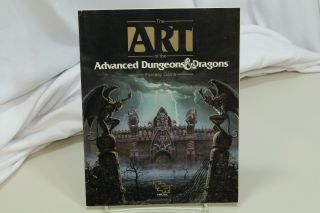 Art Of The Advanced Dungeons & Dragons Fantasy Game Tsr Ad&d 1st Ed