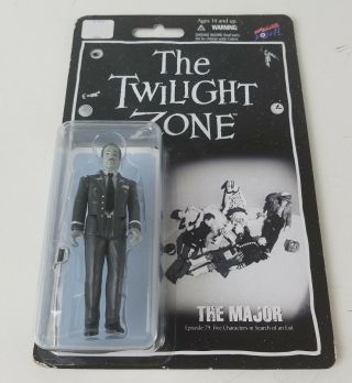The Twilight Zone 3.  75 " Action Figure The Major - Bifbang Pow Limited