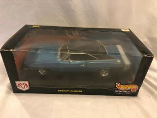 Hot Wheels 1969 Dodge Charger R/t Diecast 1:18 1999