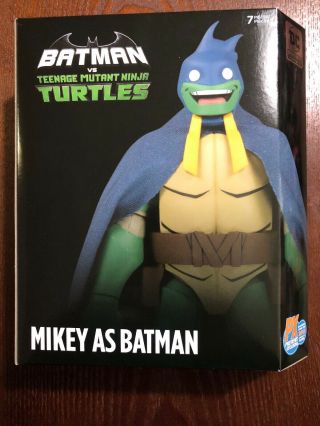 Batman Vs Teenage Mutant Ninja Turtles Mikey As Batman Sdcc Exclusive