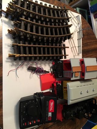 Playmobil G Scale Train,  Lehmann Tracks,  Tech4 Transformer And Other Bits.