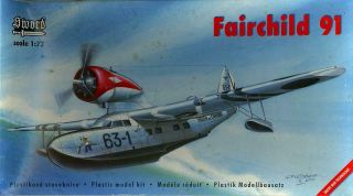 1/72 Sword Models Fairchild 91 Amphibian