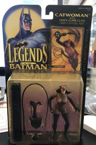 Rare Kenner Prototype Catwoman Legends Of Batman Green Tag Sample