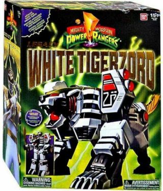 Bandai Mighty Morphin Power Rangers Legacy White Tigerzord - 97205 / 97206 2