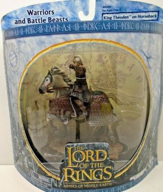 Lord Of The Rings Warriors & Battle Beasts,  King Theoden On Horseback