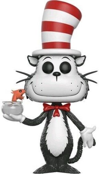 Funko - - Dr Seuss - Cat In The Hat With Fish Bowl Us Exclusive Pop Vinyl [rs]