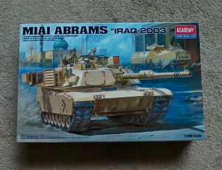 Academy 13202 M1a1 Abrams [iraq2003] 1/35 Tank Model