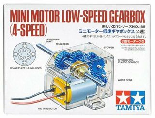 Tamiya Tam70189 Mini Motor Low Speed Gearbox 4 - Speed