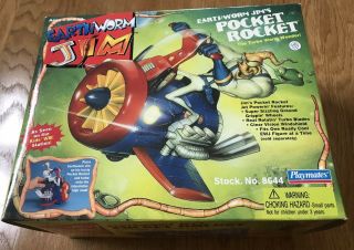 Earthworm Jim Pocket Rocket In Package By Playmates 1995 8644