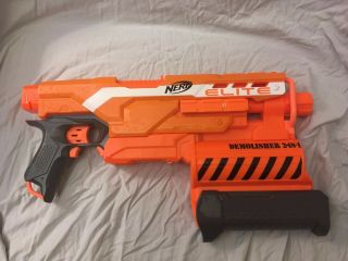 Nerf N - Strike Elite Demolisher 2 In 1 Blaster Without Stock Or Ammo Clip