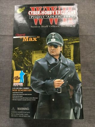 Dragon Models Cyber - Hobby 1/6 Scale 12 " Wwii German Officer Oberst Max 70208